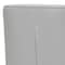 Armen Living Whitney Swivel Dove Gray Genuine Leather Barrel Chair LCWHCHDV - alternate 2